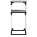 vidaXL Măsuță consolă, gri sonoma, 75x35,5x75 cm, lemn prelucrat vidaXL Măsuță consolă, gri sonoma, 75x35,5x75 cm, lemn prelucrat