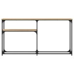 vidaXL Măsuță consolă, stejar sonoma, 145x22,5x75 cm, lemn prelucrat vidaXL Măsuță consolă, stejar sonoma, 145x22,5x75 cm, lemn prelucrat