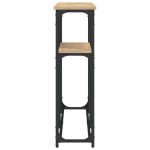 vidaXL Măsuță consolă, stejar sonoma, 145x22,5x75 cm, lemn prelucrat vidaXL Măsuță consolă, stejar sonoma, 145x22,5x75 cm, lemn prelucrat
