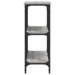 vidaXL Măsuță consolă, gri sonoma, 100x29x75 cm, lemn prelucrat vidaXL Măsuță consolă, gri sonoma, 100x29x75 cm, lemn prelucrat
