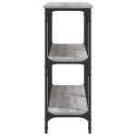 vidaXL Măsuță consolă, gri sonoma, 150x29x75 cm, lemn prelucrat vidaXL Măsuță consolă, gri sonoma, 150x29x75 cm, lemn prelucrat