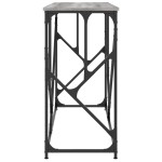vidaXL Măsuță consolă, gri sonoma, 100x40x80 cm, lemn prelucrat vidaXL Măsuță consolă, gri sonoma, 100x40x80 cm, lemn prelucrat