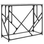 vidaXL Măsuță consolă, gri sonoma, 100x40x80 cm, lemn prelucrat vidaXL Măsuță consolă, gri sonoma, 100x40x80 cm, lemn prelucrat