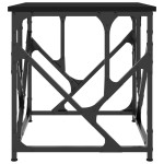 vidaXL Măsuță de cafea, negru, 45x45x47,5 cm, lemn prelucrat vidaXL Măsuță de cafea, negru, 45x45x47,5 cm, lemn prelucrat