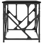 vidaXL Măsuță de cafea, negru, 45x45x47,5 cm, lemn prelucrat vidaXL Măsuță de cafea, negru, 45x45x47,5 cm, lemn prelucrat