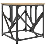 vidaXL Măsuță de cafea, stejar sonoma, 45x45x47,5 cm, lemn prelucrat vidaXL Măsuță de cafea, stejar sonoma, 45x45x47,5 cm, lemn prelucrat