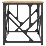 vidaXL Măsuță de cafea, stejar sonoma, 45x45x47,5 cm, lemn prelucrat vidaXL Măsuță de cafea, stejar sonoma, 45x45x47,5 cm, lemn prelucrat