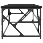 vidaXL Măsuță de cafea, negru, 100x50x40 cm, lemn prelucrat vidaXL Măsuță de cafea, negru, 100x50x40 cm, lemn prelucrat