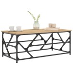 vidaXL Măsuță de cafea, stejar sonoma, 100x50x40 cm, lemn prelucrat vidaXL Măsuță de cafea, stejar sonoma, 100x50x40 cm, lemn prelucrat