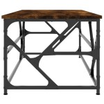 vidaXL Măsuță de cafea, stejar fumuriu, 100x50x40 cm, lemn prelucrat vidaXL Măsuță de cafea, stejar fumuriu, 100x50x40 cm, lemn prelucrat