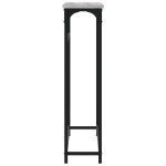 vidaXL Măsuță consolă, gri sonoma, 75x19,5x75 cm, lemn prelucrat vidaXL Măsuță consolă, gri sonoma, 75x19,5x75 cm, lemn prelucrat