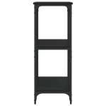 vidaXL Măsuță consolă, negru, 102x35x90 cm, lemn compozit vidaXL Măsuță consolă, negru, 102x35x90 cm, lemn compozit