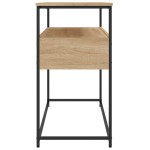 vidaXL Măsuță consolă, stejar sonoma, 100x40x75 cm, lemn prelucrat vidaXL Măsuță consolă, stejar sonoma, 100x40x75 cm, lemn prelucrat