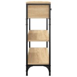 vidaXL Măsuță consolă, stejar sonoma, 72,5x25x75 cm, lemn prelucrat