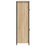 vidaXL Dulap înalt, stejar sonoma, 62x32x106,5 cm, lemn prelucrat