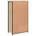 vidaXL Dulap înalt, stejar sonoma, 62x32x106,5 cm, lemn prelucrat