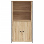 vidaXL Dulap înalt, stejar sonoma, 62x36x121,5 cm, lemn compozit