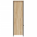 vidaXL Dulap înalt, stejar sonoma, 62x36x121,5 cm, lemn compozit