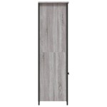 vidaXL Dulap înalt, gri sonoma, 62x36x121,5 cm, lemn compozit