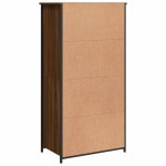vidaXL Dulap înalt, stejar maro, 62x36x121,5 cm, lemn compozit