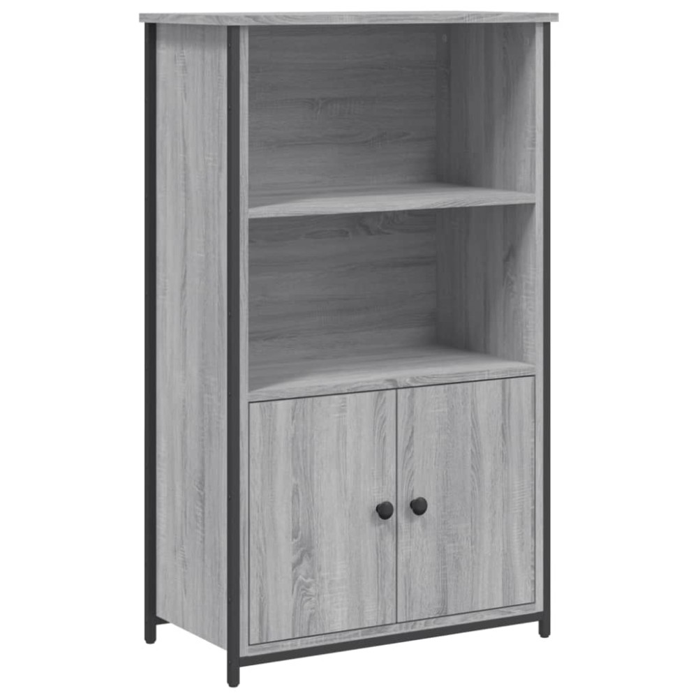 vidaXL Dulap înalt, gri sonoma, 62x32x103,5 cm, lemn compozit