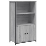 vidaXL Dulap înalt, gri sonoma, 62x32x103,5 cm, lemn compozit