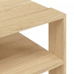 vidaXL Măsuță de cafea, stejar sonoma, 59,5x59,5x40 cm, lemn compozit vidaXL Măsuță de cafea, stejar sonoma, 59,5x59,5x40 cm, lemn compozit