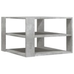 vidaXL Măsuță de cafea, gri beton, 59,5x59,5x40 cm, lemn compozit vidaXL Măsuță de cafea, gri beton, 59,5x59,5x40 cm, lemn compozit