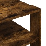 vidaXL Măsuță de cafea, stejar fumuriu, 59,5x59,5x40cm, lemn prelucrat vidaXL Măsuță de cafea, stejar fumuriu, 59,5x59,5x40cm, lemn prelucrat