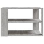 vidaXL Măsuță de cafea, gri sonoma, 59,5x59,5x40 cm, lemn compozit