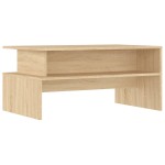 vidaXL Măsuță de cafea, stejar sonoma, 90x55x42,5 cm, lemn prelucrat