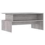 vidaXL Măsuță de cafea, gri sonoma, 90x55x42,5 cm, lemn prelucrat