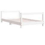 vidaXL Cadru de pat pentru copii, 80x160 cm, lemn masiv de pin vidaXL Cadru de pat pentru copii, 80x160 cm, lemn masiv de pin