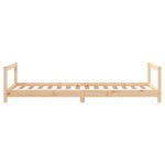 vidaXL Cadru de pat pentru copii, 90x190 cm, lemn masiv de pin vidaXL Cadru de pat pentru copii, 90x190 cm, lemn masiv de pin