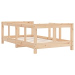 vidaXL Cadru de pat pentru copii, 70x140 cm, lemn masiv de pin vidaXL Cadru de pat pentru copii, 70x140 cm, lemn masiv de pin