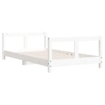 vidaXL Cadru de pat pentru copii, 80x160 cm, lemn masiv de pin vidaXL Cadru de pat pentru copii, 80x160 cm, lemn masiv de pin