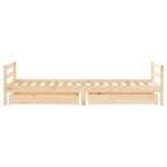 vidaXL Cadru pat copii cu sertare, 80x200 cm, lemn masiv de pin vidaXL Cadru pat copii cu sertare, 80x200 cm, lemn masiv de pin