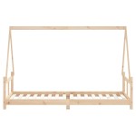 vidaXL Cadru de pat pentru copii, 80x200 cm, lemn masiv de pin vidaXL Cadru de pat pentru copii, 80x200 cm, lemn masiv de pin