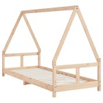 vidaXL Cadru de pat pentru copii, 80x200 cm, lemn masiv de pin vidaXL Cadru de pat pentru copii, 80x200 cm, lemn masiv de pin