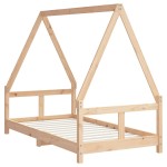 vidaXL Cadru de pat pentru copii, 80x160 cm, lemn masiv de pin vidaXL Cadru de pat pentru copii, 80x160 cm, lemn masiv de pin
