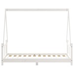 vidaXL Cadru de pat pentru copii, 80x160 cm, lemn masiv de pin vidaXL Cadru de pat pentru copii, 80x160 cm, lemn masiv de pin