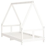 vidaXL Cadru de pat pentru copii, 80x160 cm, lemn masiv de pin vidaXL Cadru de pat pentru copii, 80x160 cm, lemn masiv de pin