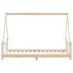 vidaXL Cadru de pat pentru copii, 90x190 cm, lemn masiv de pin vidaXL Cadru de pat pentru copii, 90x190 cm, lemn masiv de pin