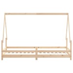vidaXL Cadru de pat pentru copii, 80x200 cm, lemn masiv de pin vidaXL Cadru de pat pentru copii, 80x200 cm, lemn masiv de pin