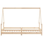 vidaXL Cadru pat pentru copii, 90x200 cm, lemn masiv de pin vidaXL Cadru pat pentru copii, 90x200 cm, lemn masiv de pin