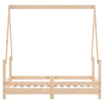vidaXL Cadru de pat pentru copii, 70x140 cm, lemn masiv de pin vidaXL Cadru de pat pentru copii, 70x140 cm, lemn masiv de pin