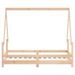 vidaXL Cadru de pat pentru copii, 80x160 cm, lemn masiv de pin vidaXL Cadru de pat pentru copii, 80x160 cm, lemn masiv de pin