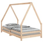 vidaXL Cadru de pat pentru copii, 90x190 cm, lemn masiv de pin