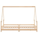 vidaXL Cadru de pat pentru copii, 90x190 cm, lemn masiv de pin