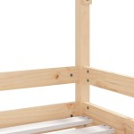 vidaXL Cadru de pat pentru copii, 90x190 cm, lemn masiv de pin